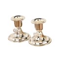 thumbnail image 2 of Candelabros para centro de mesa Strade Fareast Limited 2 piezas Plata con lazo, 2 of 8