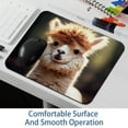 thumbnail image 6 of Alpaca Gaming Mouse Pad Desk Mat, Square 8.3x9.8 Inch Non-Slip Rubber Bottom Printed Design for Office and Gaming, 6 of 6