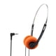 thumbnail image 3 of Auriculares de estilo retro con voz clara, accesorio de fotografía ligero y multiusos. Naranja, 3 of 8
