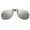 Ellipse-Gray, variant on TOP-MAX Clip-on Polarized Sunglasses, Night Driving Glasses Clip, UV400 Protection Anti Glare (1pcs, Large-Gray)