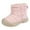 Red, variant on Daznico Girls Winter Boots Warm Padded Thick Casual Footwear for Toddlers and Children,2-2.5 Years