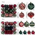 thumbnail image 4 of WEGFTDUOP 48PCS Christmas Ball Ornaments Christmas Tree Decoration Holiday Multiple Styles Ornaments For Christmas Trees Party Ball Decoration, 4 of 7