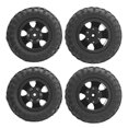 thumbnail image 4 of Gupbes 1/10 Wheel Tire, RC Rear Tires 2Pcs Durable For RC Accessories For WPL D12 1/10 RC Trucks, 4 of 8