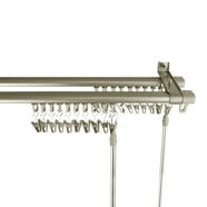 Safinat Al Bahar Building Materials LLC - Robustline Ultra White Corded  Adjustable Single Traverse Curtain Rail, image size:186x186