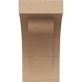 thumbnail image 2 of 5"W x 5"D x 10"H Wide Viola Rough Cedar Woodgrain TimberThane Corbel, Primed Tan, 2 of 6
