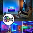 thumbnail image 4 of Guardoinrt 1~5M LED Strip Lights WIFI RGB Decoration Smart Lamp LED Light 5050 USB Bluetooth -compatible WIFI Phone APP IR Controller Power Epoxy waterproof 1M RGB, 4 of 6