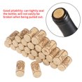 thumbnail image 4 of Straight Cylinder-shaped Wine Stopper, Cork, 100PCS Restaurant For Home, 4 of 8