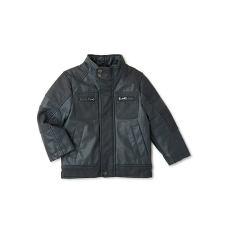 

Urban Republic Toddler Boys Faux Leather Moto Jacket Sizes 2T-4T