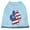 Baby Blue, variant on Pet Dog Cat Shirt Screen Printed, "Patriotic Paw"