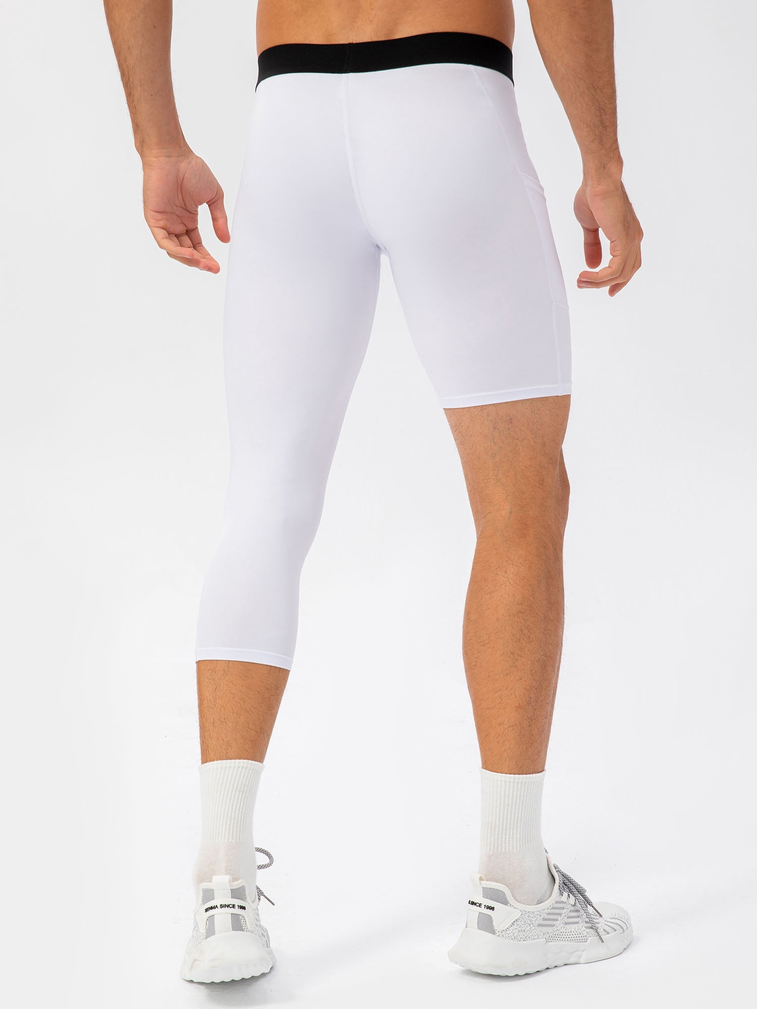 Aibecy Men One Leg Leggings for 