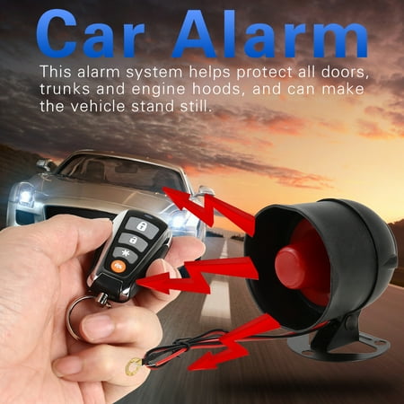 Coiry Car Alarm Universal Central Locking Kit Immobiliser with Shock ...
