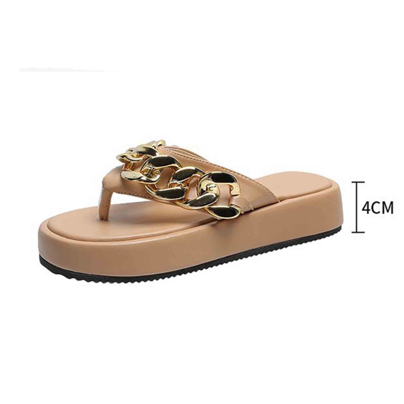 LEEyWorld Slippers for Women Ladies Fashion Summer Solid Color Bright