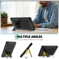 thumbnail image 4 of AVAWO Shockproof Case for Samsung Galaxy Tab A11+ Plus 11 inch 2026 with Built-in Kickstand, 3 Layers Heavy Duty Protection Cover for Galaxy A11+/A9+ 10.9, Black, 4 of 11
