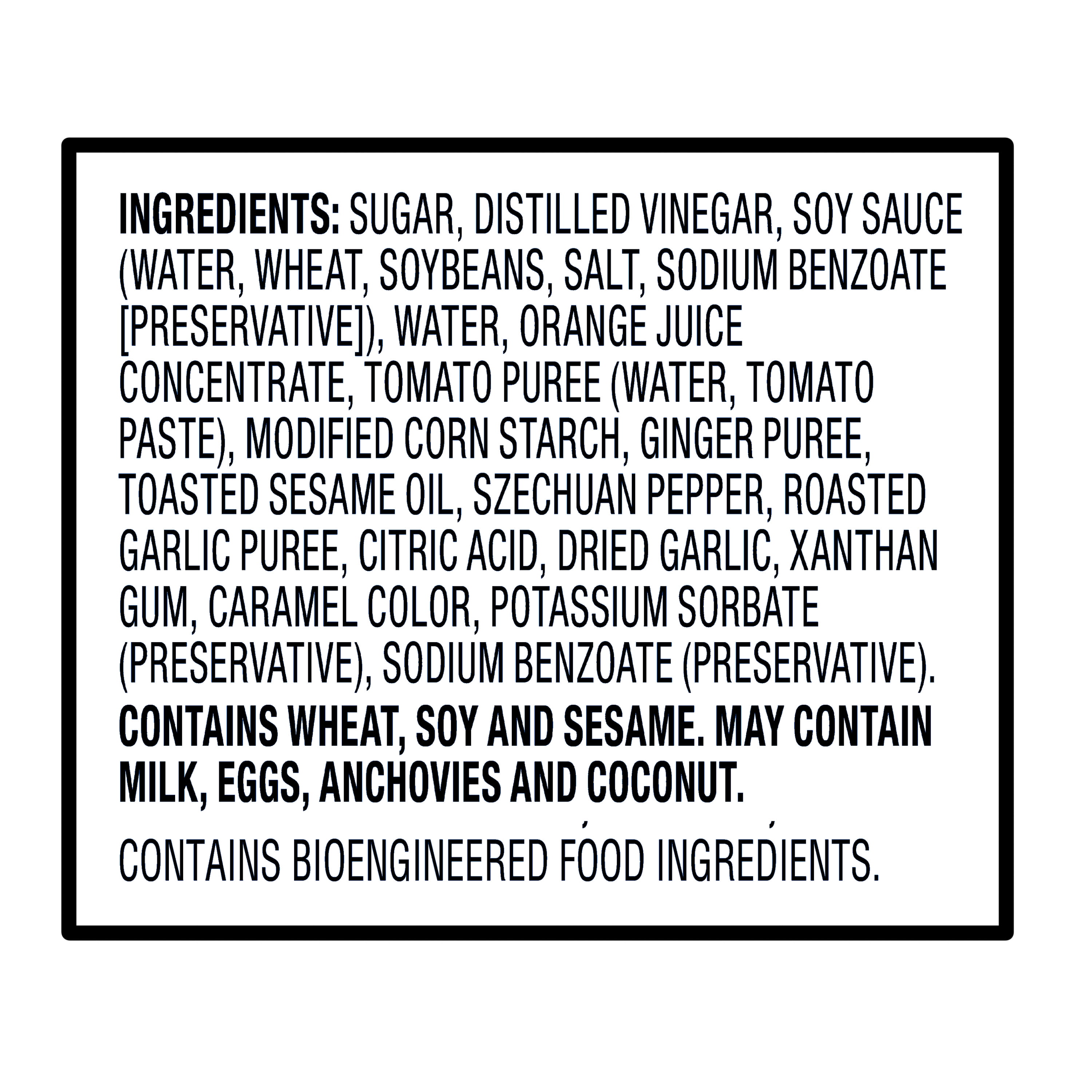 bettergoods Orange Szechuan Style Sauce, 12 oz
