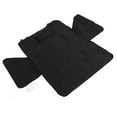 Pet Car Seat Cover Single Waterproof Layer Full Surround Dog Back Seat Extender Mat for Trucks