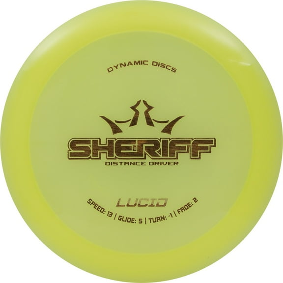 Dynamic Discs Lucid Sheriff Disc Golf Distance Driver