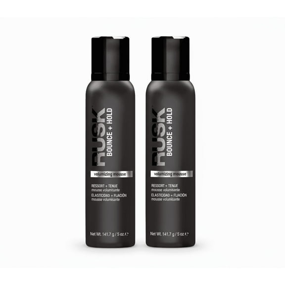 Rusk Volumizing Mousse Bounce Hold 5 Oz (Pack of 2)
