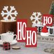 thumbnail image 3 of 6 Pieces Christmas Ho Ho Ho Decoration Wood Table Centerpieces Sign Freestanding, 3 of 5