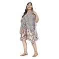 thumbnail image 3 of Gypsie Blu Women's Plus Size Tunic Short Kaftan Dress for Women Loose Summer Cover-up Casual Beachwear Tunics Online, 3 of 5
