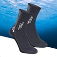 thumbnail image 3 of Calcetines de Buceo de Neopreno, Calcetines de de Agua de 3 Mm, Calcetines de Snorkel para La Playa de Natación, Deportes Acuáticos, Actividades Gris L Soledad Calcetines de buceo, 3 of 8
