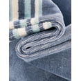 thumbnail image 4 of Unique Loom Lotus Collection Area Rug - Guyana (5' 3" Square Blue/Light Blue), 4 of 7