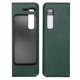 thumbnail image 5 of Funda de cuero para teléfono Samsung Galaxy Z Fold I / W20, funda para teléfono con pantalla plegable, evita daños, funda para teléfono móvil, color verde, 5 of 14