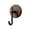 Brown, variant on Wood Wall Hook for Hanging, Self-Adhesive Decorative Hook for Bathroom, Cloakroom, Kitchen, Laundry Room, No Drilling Damage Wood Coat Hook for Towel Clothes Blanket Hat Backpack Robe,Brown