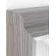 thumbnail image 3 of Espejo de Pared con marco de madera flotante gris Fine Art Tj, 3 of 5