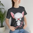 thumbnail image 5 of Pinky & The Brain Graphic Tee - Classic Cartoon Shirt - Valentines Day, 5 of 6