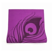 Wai Lana Yoga and Pilates Mat, Peacock Feather (Purple)