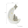 thumbnail image 2 of Led Ceramic Half Moon With Nativity Scene, 2 of 3
