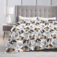 thumbnail image 4 of KLL Fleece Blanket Plush Throw Blanket French Bulldog3 ,Soft Fuzzy Cozy Flannel Blanket for Couch Sofa Bed.(80"x60" ), 4 of 7