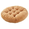 thumbnail image 1 of kurtrusly Coussins pour Solution d'Assise Durable et Longue Durée Application Grand Coussins de Chaise Coussin de Sol Coussin de Siège orange Rond Diamètre 55 cm, 1 of 6