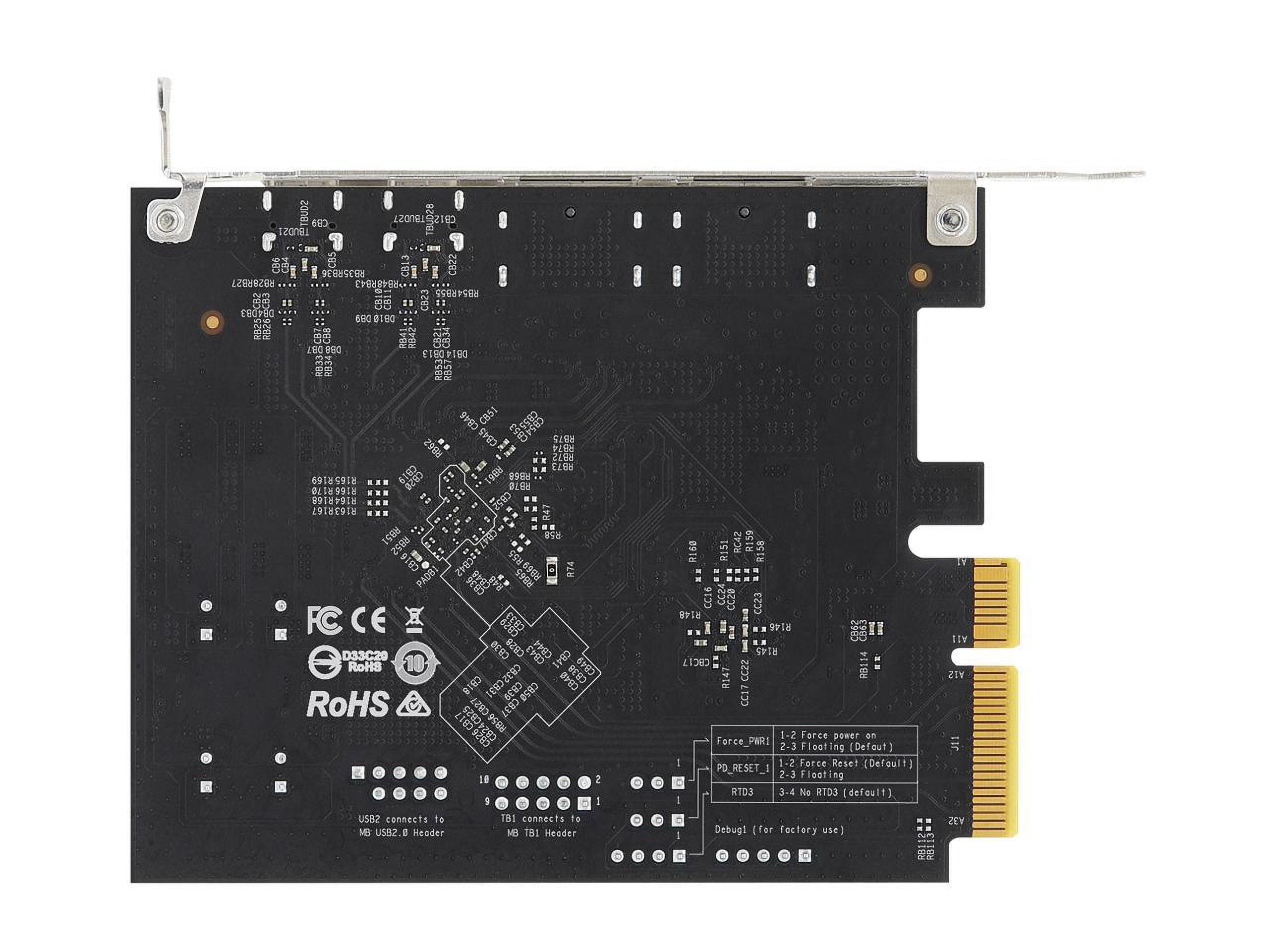 ASRock THUNDERBOLT 4 AIC Add-On Card - Computer Parts for PC