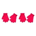 thumbnail image 4 of Minnieouse 1 par de guantes para niños Práctico accesorio de ropa para cubrir los dedos con color sólido para ropa de invierno Rosa roja Rosa roja 2piezas Minnieouse CBP201959, 4 of 6