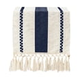 thumbnail image 2 of Table Runner Boho 70 Inches, Farmhouse Table Decor with Long Tassels, Rustic Cotton Linen Runner for Dining Room, Fall and Wedding, 11x70 Inches, 2 of 7