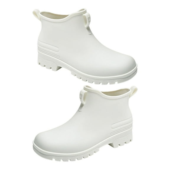 Fishing Rain Shoes Men Women Anti Slip Water Boot for Outdoor Comfortable Short Shoes Waterproof Ankle Rain Boot