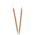 thumbnail image 2 of LOVE KNITTING 76 cm (30 in) Bamboo Circular Knitting Needles, 75 cm (29.5 in), 6.5 mm (0.26 in), 2 of 2