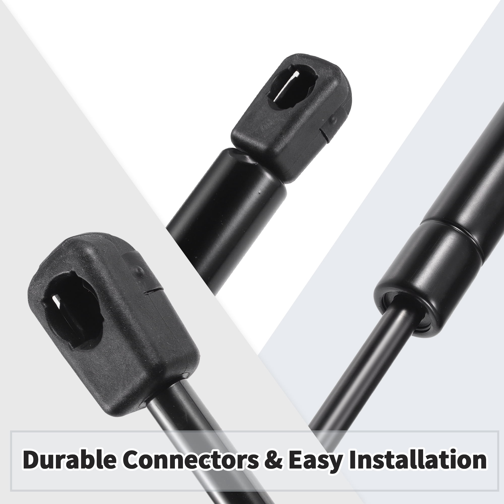 Unique Bargains 2Pcs Front Hood Lift Supports for Jeep Wrangler (JK) 2007-2018