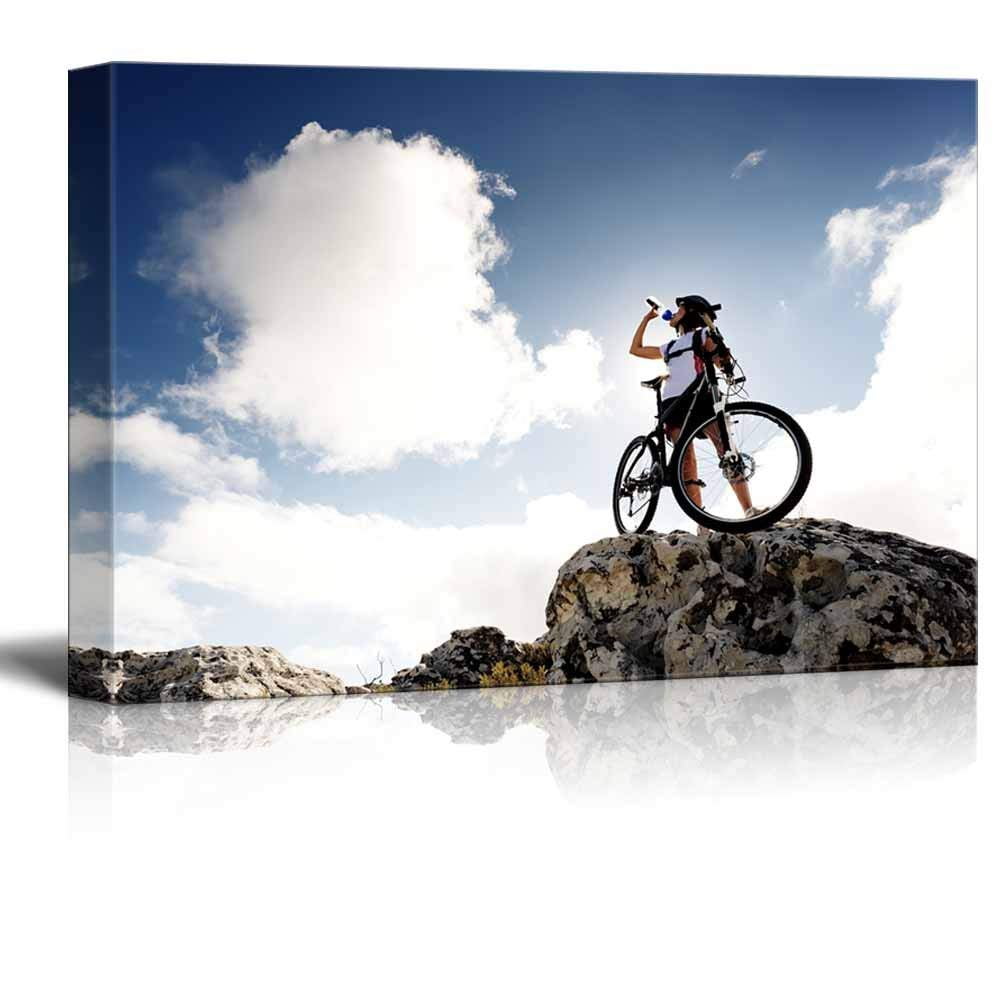 No Framed Downhill Mountain Biking Today is A Good Day Poster Wall Decor Poster