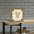 thumbnail image 5 of LifeSong Milestones Rustic Fall Decor, Farmhouse Tabletop Fall Decorations - Hello Fall, 5 of 7