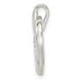 thumbnail image 4 of Auriga Fine Jewelry 925 Sterling Silver CZ Heart Slide Pendant (L- 20mm, W- 18mm) for Women, 4 of 6