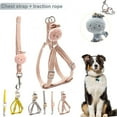 thumbnail image 1 of Zhaomeidaxi Cat Harness and Leash for Walking, Escape Proof Soft Adjustable Vest Harnesses for Cats, 1 of 8