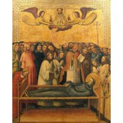 Catholic print picture - ST. FRANCIS FUNERAL VA - 8" x 10" ready to be framed