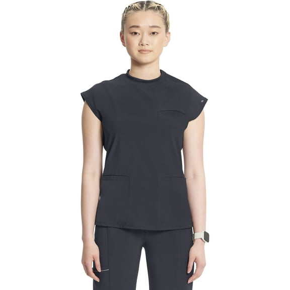 Cherokee Infinity Scrubs Top For Women Mock Neck CK742A
