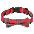 thumbnail image 1 of Dog Collar With Detachable Bow Tie, Adjustable Dog Collars With Bow For Medium Dogs, 1 of 5