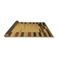thumbnail image 2 of Ahgly Company Indoor Round Abstract Brown Contemporary Area Rugs, 7' Round, 2 of 4