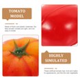 thumbnail image 4 of icolorfuled 4Pcs Fake Vegetable Models Orange Foam Plastic For Food Trade 8.4x7x6In, 4 of 6
