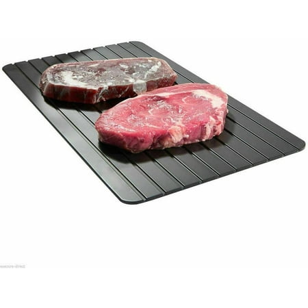 

Fast Defrost Tray Fast Thaw Frozen Food Meat Fruit Quick Defrosting Plate Board Defrost Tray Thaw Master Kitchen Gadgets(35.5x20.5x0.2cm)