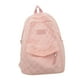 thumbnail image 4 of Mochila para niñas, mochila de moda para mujer, ligera, con cremallera, grande Rosa, 4 of 9